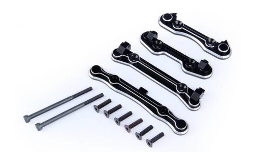 LT CNC alloy 8MM whole set bar - BL:ACK | Rovan Sports